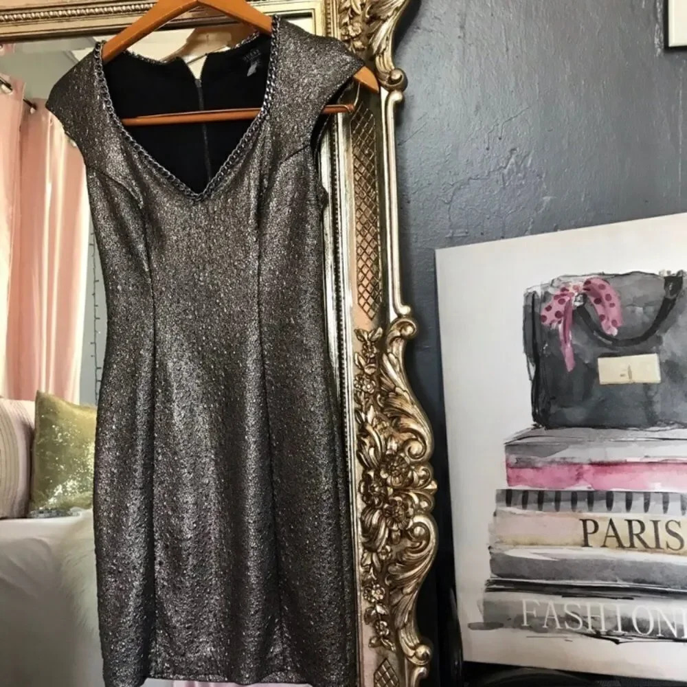 GUESS PYTHON GLAM DRESS  - Picture 5 of 8
